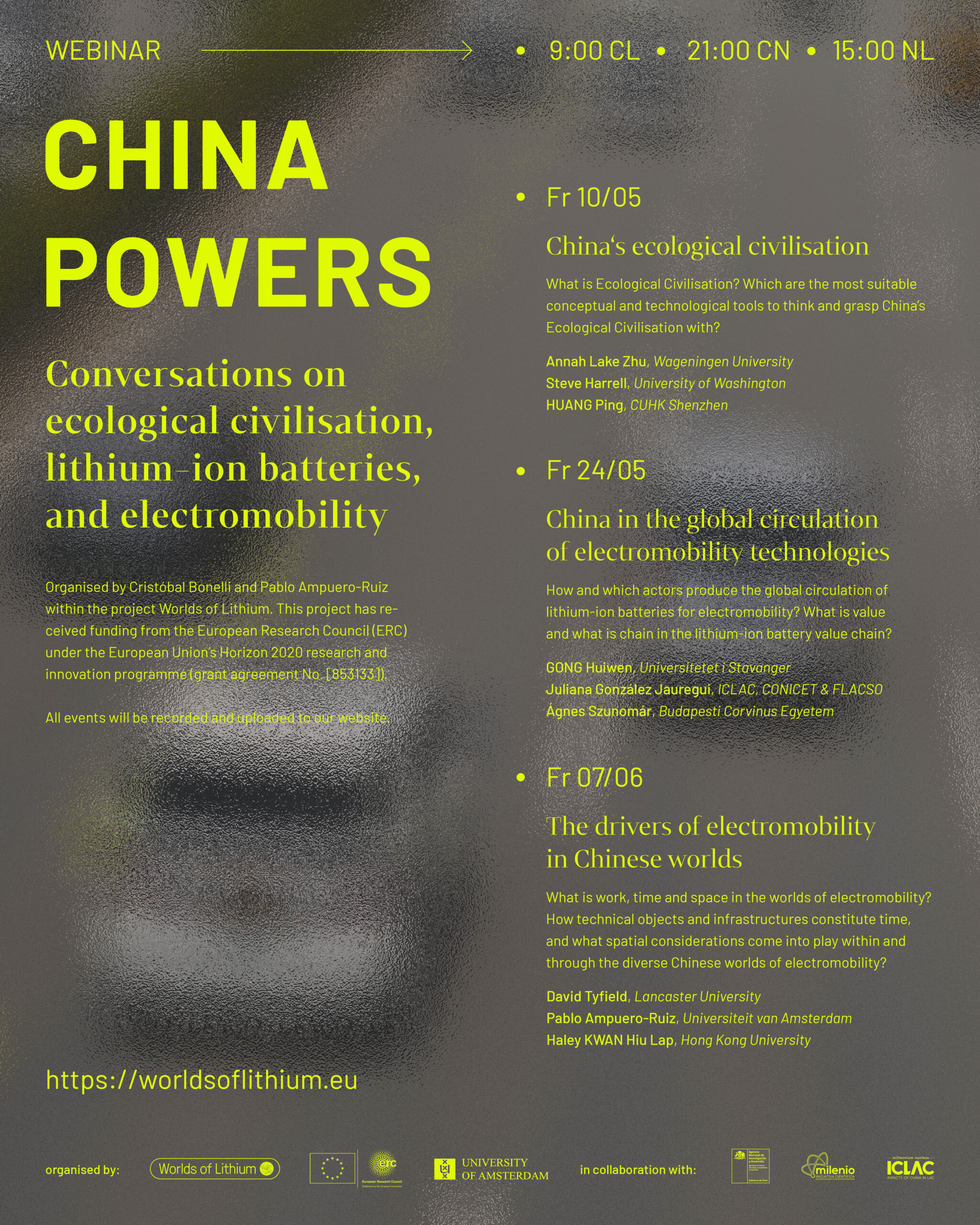 Poster China Powers Event